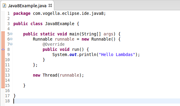 simple java program code