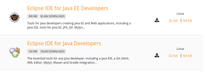 download eclipse ide for java