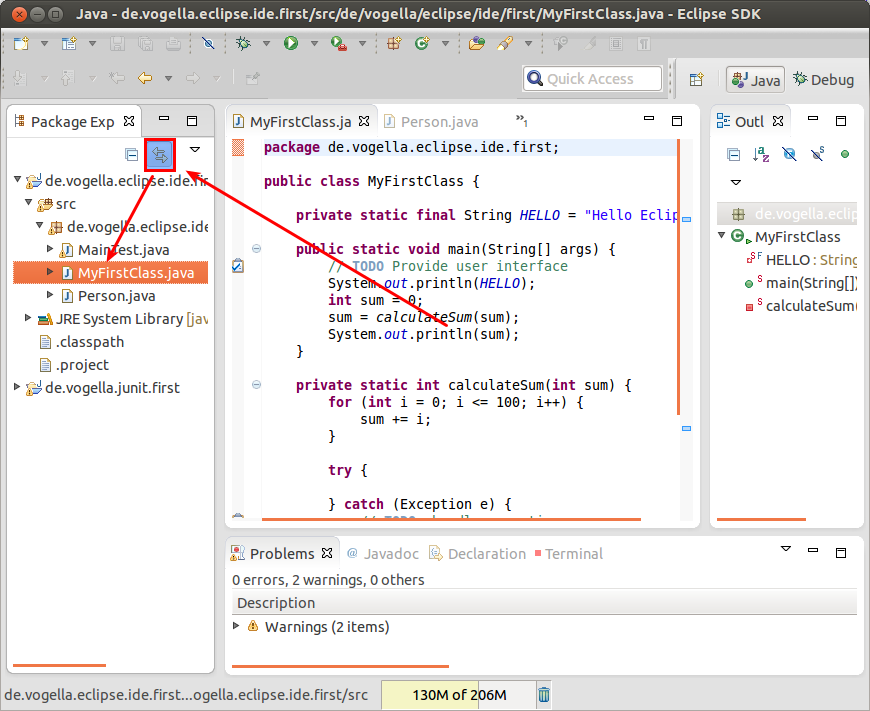 eclipse development environment