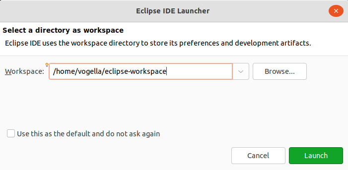 eclipse ide mac launch failure