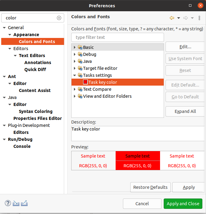 eclipse text editor for xml