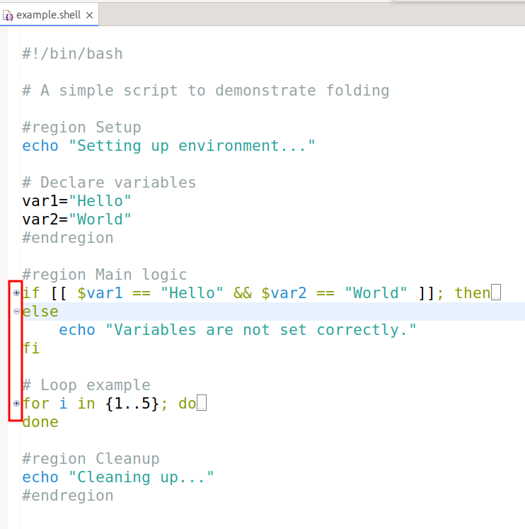 tm4e syntax highlighting folding