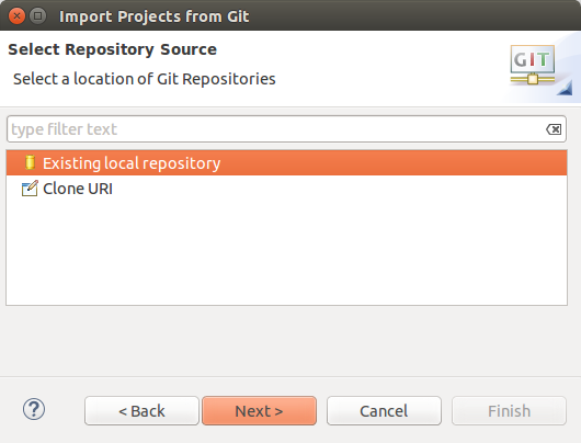 Importing projects via EGit part 2