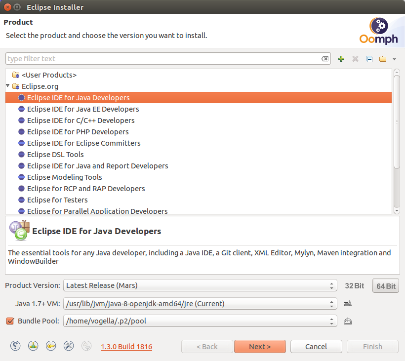 download eclipse for java ee developers 64 bit