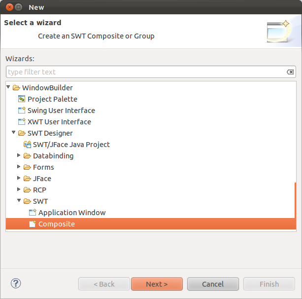 java user interface builder