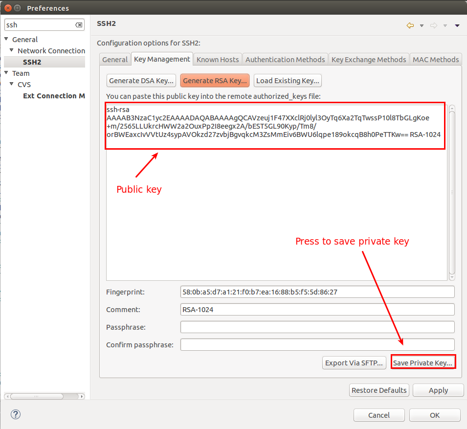 mac generate ssh key bitbucket