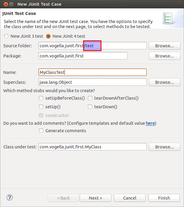 Solved Task 10.2 Junit4 Framework Create Test cases using