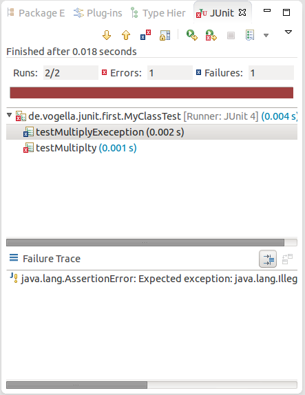 unit test eclipse