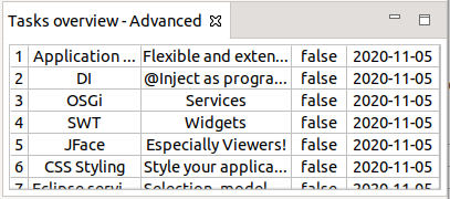 column width shrink result