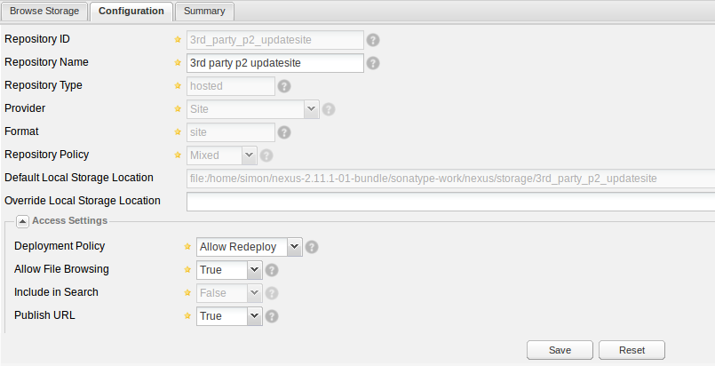 install nexus repository manager