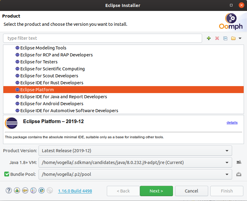 Customized Eclipse IDE provisioning with Oomph Tutorial