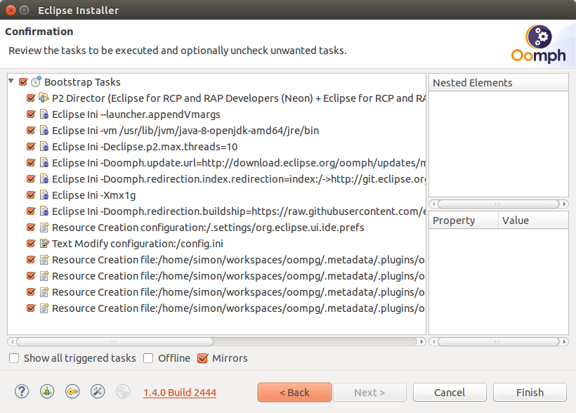 Customized Eclipse IDE provisioning with Oomph Tutorial