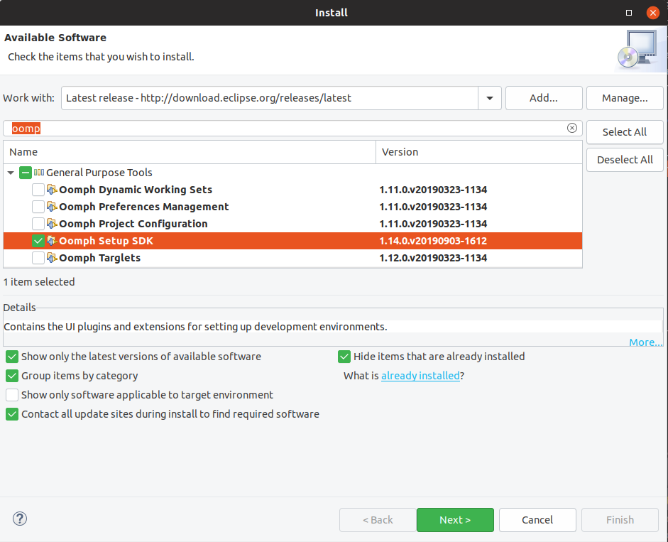 Customized Eclipse IDE provisioning with Oomph Tutorial