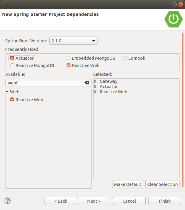 spring boot embedded mongodb